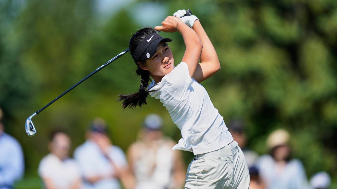 Canadian golfer Aphrodite Deng named junior player of year Canadian golfer Aphrodite Deng going to final of U.S. Girls' Junior Championship