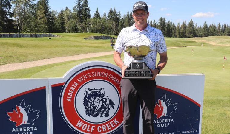 2025 Alberta Men’s Senior Championship wraps up at Wolf Creek Golf Resort