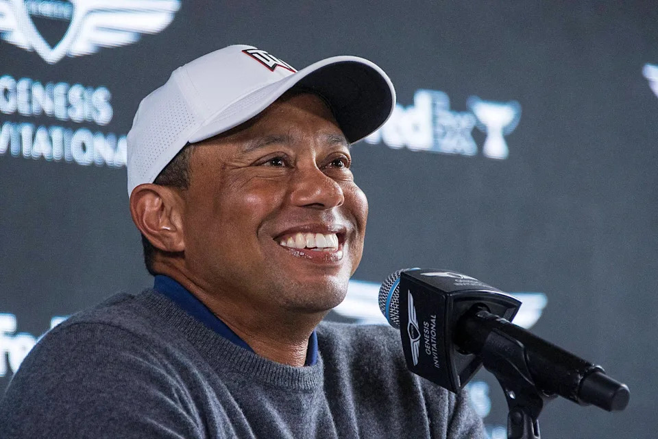 Tiger Woods Interview at Genesis Invitational