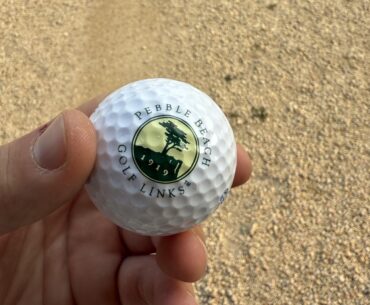 Picked up some used balls near Winnipeg, Manitoba and this was one of them.  Pretty cool find, never know where your lost ball will end up!