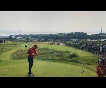 Garcia breaking his Driver
