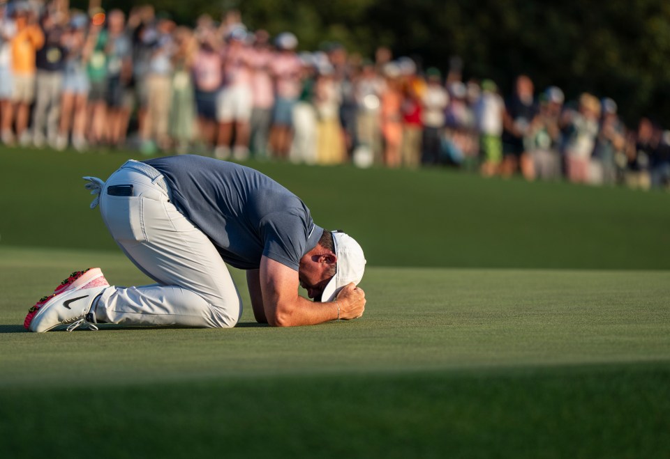 Ko was in tears watching McIlroy celebrate sinking the winning putt