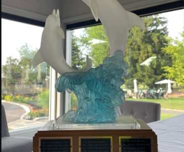 The member-guest trophy at the course I’m a member at…
