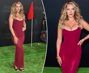 Paige Spiranac dazzles in sheer dress at 'Happy Gilmore 2' premiere
