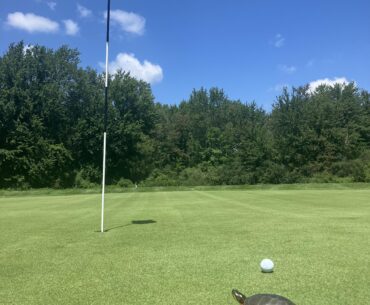 This guy’s pace of play was embarrassing.