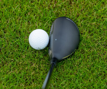 The Ping G430 Hybrid at address position
