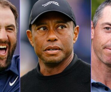 Tiger Woods and Scottie Scheffler beaten