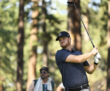Seattle Seahawks Sam Darnold golf American Century Championship...