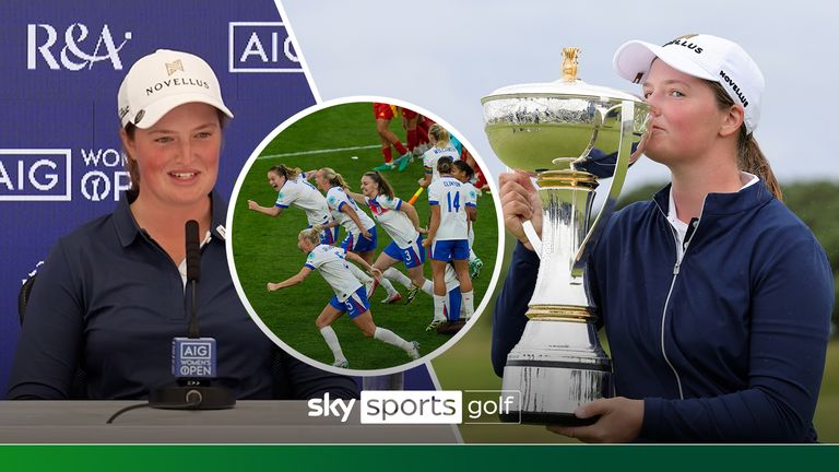 Lottie Woad opens up about being the bookmakers favourite at the Women's Open, dealing with pressure that lead to her Scottish Open triumph and how she listened on the radio to England's victory against Spain during a seven hour car journey. 
