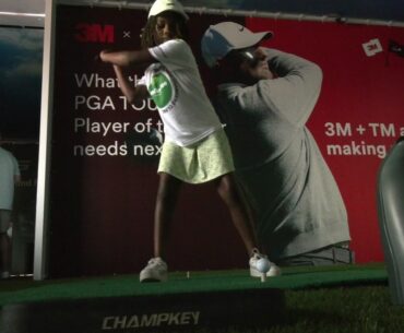 Hundreds of kids boost their golf skills at TPC Twin Cities ahead of 3M Open