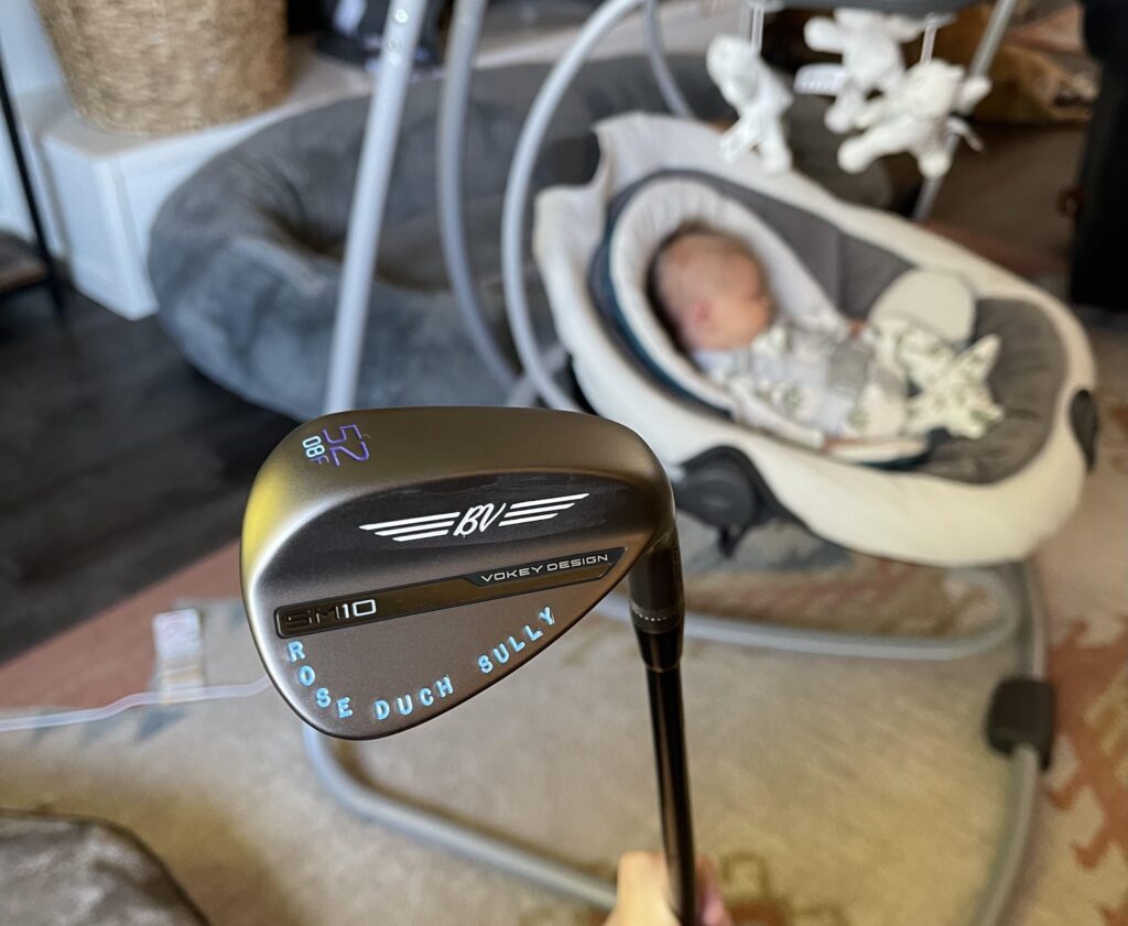 Son was born last month so I decided to get a custom wedge