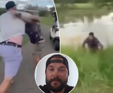 Golfer who got dumped in pond by ex-NHLer Nick Tarnasky breaks silence