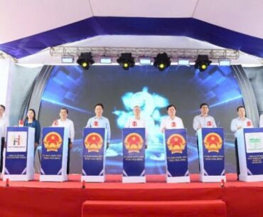 Work starts on golf course, liquid cargo port, waste-to-energy projects in northern Vietnam province