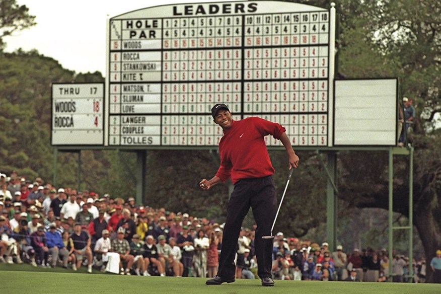 The story of golfer Tiger Woods' 1997 Masters victory, told by the players, officials and journalists who witnessed it.