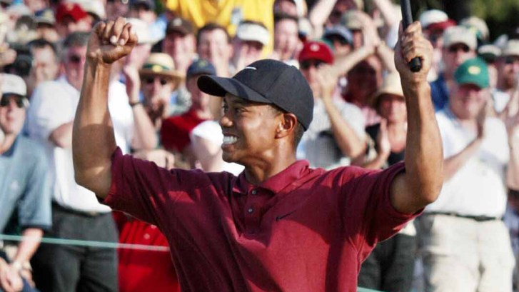 Tiger Woods wins 2002 Masters