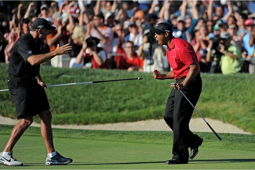 Steve Williams asked Tiger to quit days before he won the US Open on one leg.