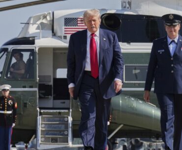 Live updates: Trump leaves for Scotland to inaugurate a new golf course