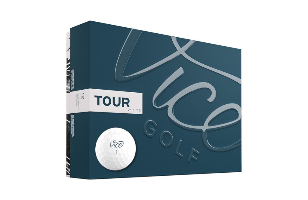 VICE Golf Tour White Golf Balls
