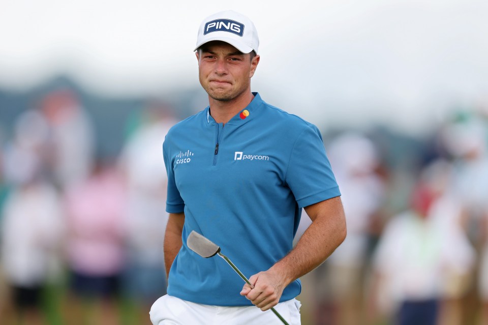 Hovland is looking to claim his first major