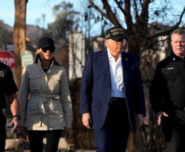 Trump's pace of early travel largely mirrors Biden's, but with more sports events and golf