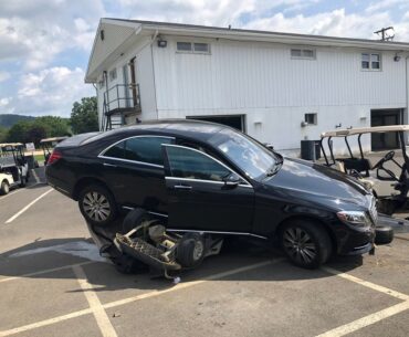 Ugh sir you can't park there 😬