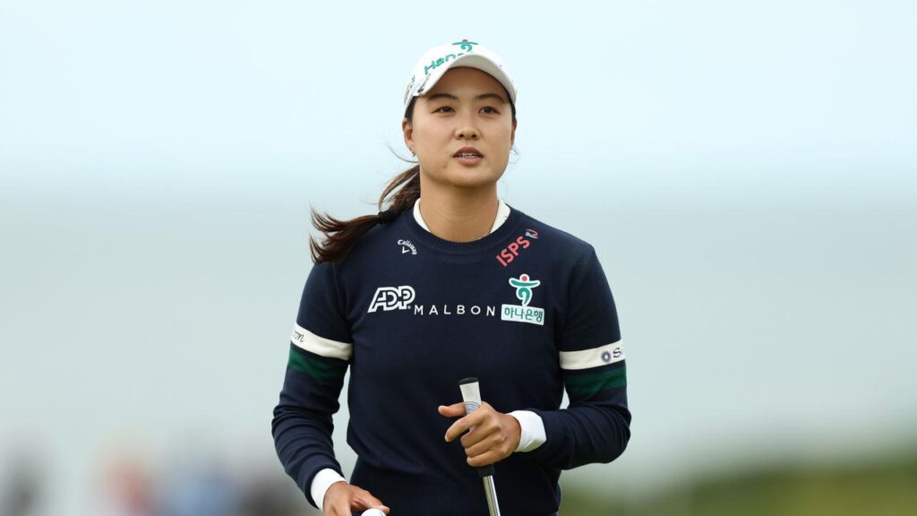 third round leaderboard, scores, wrap, Minjee Lee almost hit by ball, interview, video, highlights