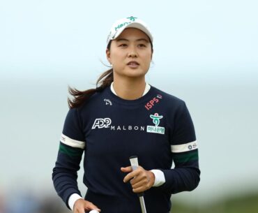 third round leaderboard, scores, wrap, Minjee Lee almost hit by ball, interview, video, highlights