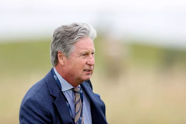 TV comentator Brandel Chamblee looks on prior to The 152nd Open championship at Royal Troon on July 15, 2024 in Troon, Scotland