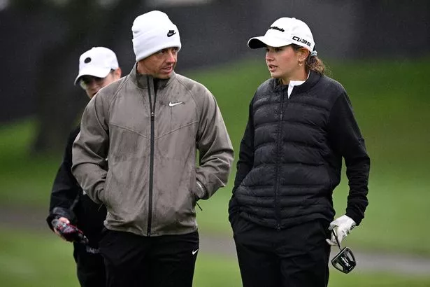 Rory McIlroy and Kai Trump played a practice round at Torrey Pines earlier this year