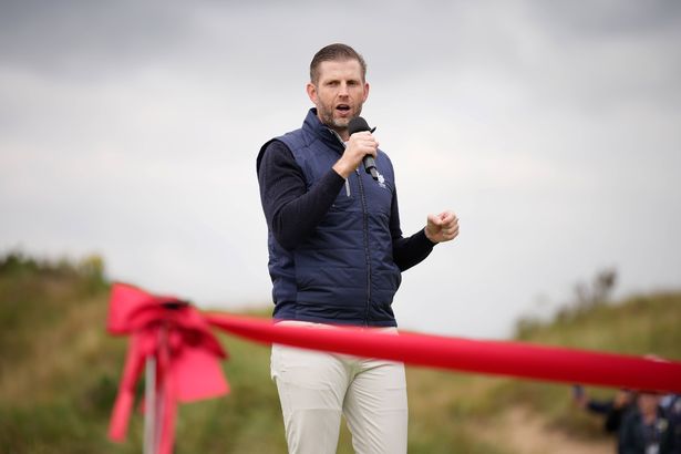 Eric Trump was in attendance as Turnberry re-opened