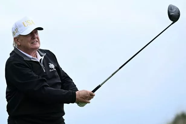 Donald Trump recently visited several of his courses in Scotland