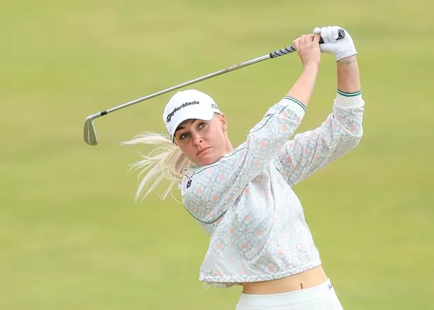 Charley Hull finished two shots off the lead