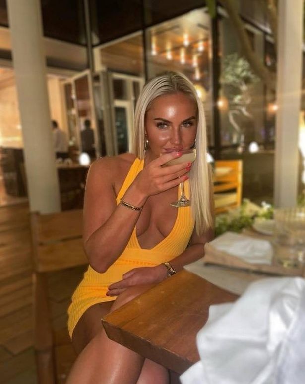 Charley Hull poses on Instagram