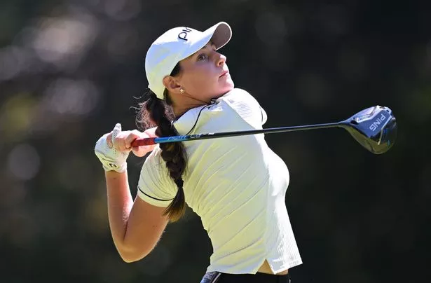 She made her major debut at the Evian Championship earlier this month
