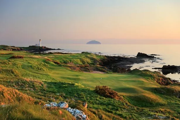 Trump Turnberry, with its breathtaking views of the Turnberry Lighthouse and Ailsa Craig 