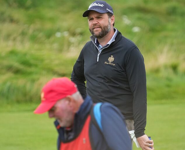 JD Vance's NIGHTMARE round at Donald Trump's golf course: US Vice President mocked after committing ultimate sin during UK holiday