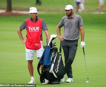 Ted Scott was back alongside Scottie Scheffler for the Tour Championship this weekend