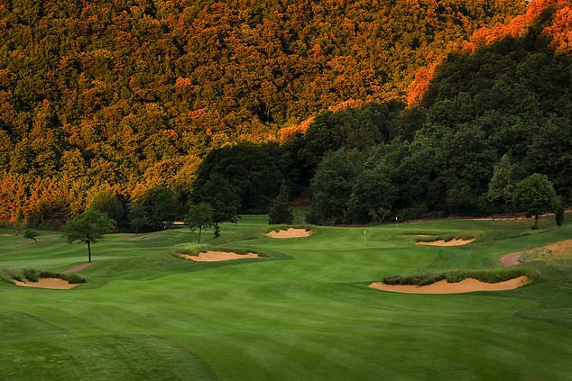 The views from the raised tee-boxes as you approach the end of the front nine