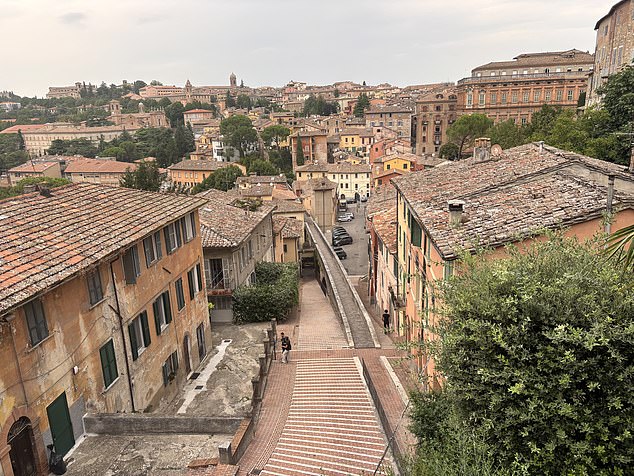Perugia is a beautiful city full of character, but it is hilly so bring trainers!