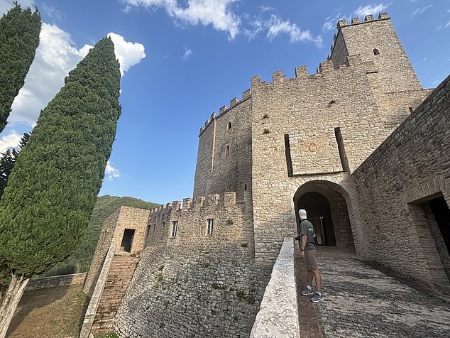 The castle has already been restored to an impressive condition whilst keeping it's charm