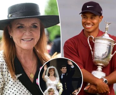 Sarah Ferguson tried to date Tiger Woods after Prince Andrew divorce: book