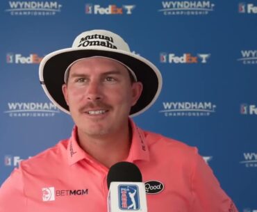 Joel Dahmen Keeps It Real After Round 1: ‘Not My Best, But It’ll Do’ | Wyndham Flash