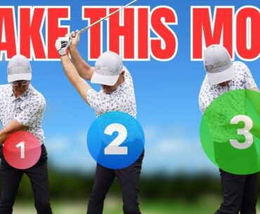 Stop Turning To Perfect Your Backswing  - Simple Golf Swing Tips