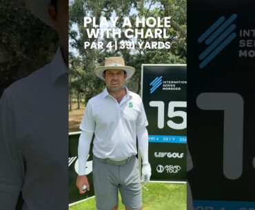 Watch Charl Schwartzel play the 391-yard, par-4 15th hole at Royal Golf Dar Es Salam ⛳️