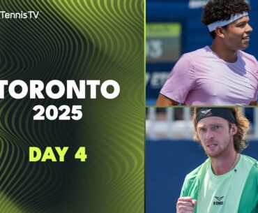 Shelton Takes On Mannarino; Fritz, Rublev & De Minaur Also Feature | Toronto 2025 Day 4 Highlights