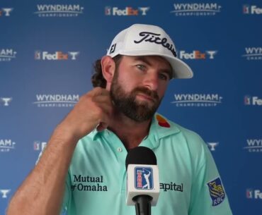 Cameron Young: ‘Had to Stay Aggressive out There’ | Wyndham Championship Round 1