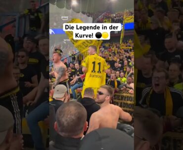 Gänsehaut!! Marco Reus in der Kurve mit den Fans 🥹