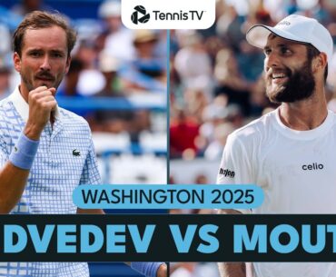 Daniil Medvedev vs Corentin Moutet CRAZY Match Highlights | Washington 2025
