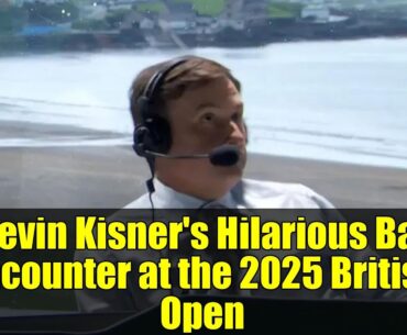 Kevin Kisner's Hilarious Bat Encounter at the 2025 British Open