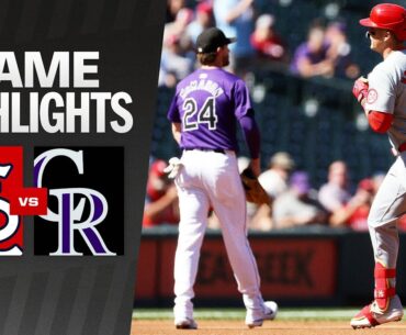 Cardinals vs. Rockies Game Highlights (9/26/24) | MLB Highlights